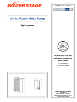 Waterstage Air to Water Operating instructions