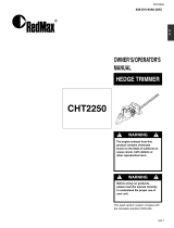 RedMax CHT2250 User manual