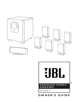 JBL SCS200.7 Owner's manual