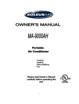 Soleus Air MA-9000AH User manual