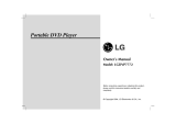 LG LGDVP7772 Owner's manual