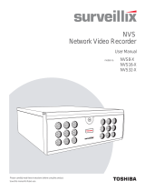 Toshiba Surveillix NVS8-X User manual