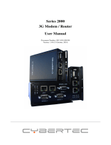 Cybertec 2100 User manual