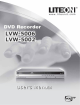 LiteOn LVW-5002 User manual