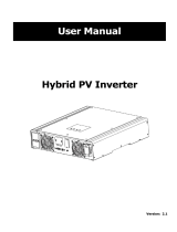 MPP Solar 3k hybrid User manual