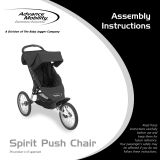 Advance mobility Spirit Push Chair Assembly Instructions Manual
