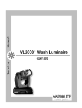 Vari Lite VL2000 User manual