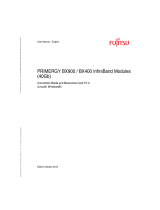 Fujitsu CB IB Switch 40Gb 18/18 User manual