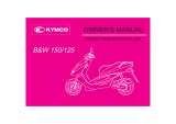 KYMCO B&W 150 Owner's manual