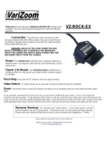 VariZoom DEMO-VZROCKEX Owner's manual