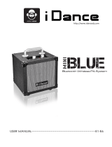 iDance MiniBlue User manual