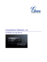 Grandstream Networks UCM6100 Series Manual Manual