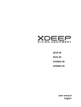 xDEEP HYDROS 40 User manual