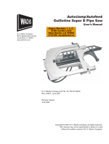 E.H. Wachs Guillotine Super D User manual