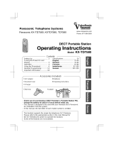 Panasonic KX-TD1232 Operating Instructions Manual