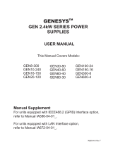 Genesys GEN500-10 User manual