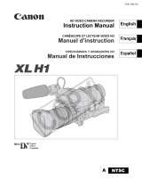 Canon XL-H1 - 3CCD High Definition Camcorder User manual