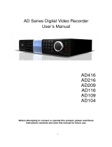 Auviss AD104 User manual