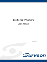 Surveon Box Series CAM2441P User manual