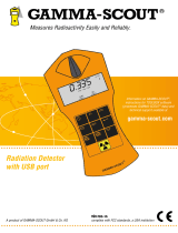 Gamma Scout Radiation Detector Owner's manual