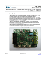 STMicroelectronics EVAL6472H-DISC: fully integrated stepper motor driver based on the L6472 and STM32™ User manual