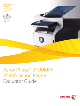 Xerox 3100MFP User manual