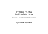 Cyclades PR4000 Quick Installation Manual
