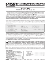 Atomic 2900 Operating instructions