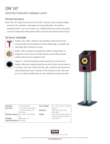 Bowers & Wilkins CDM 1NT User manual