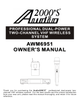 Audio2000's AWM6951 Owner's manual