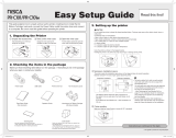Nisca PR-C101 Easy Setup Manual