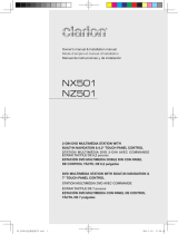 Clarion NX501 User manual