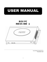 AURES INEOS 800 II User manual