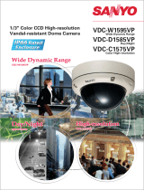 Sanyo VDC-D1585VP User manual