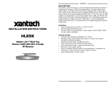 Xantech HL95K Installation Instructions Manual