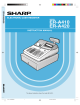 Sharp ERA420 Owner's manual