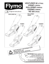 Flymo Venturer 32 Original Instructions Manual