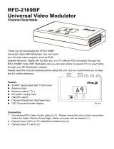Pro2 Pro2 RFD-2169BF User manual
