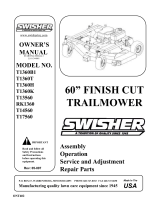 Swisher T17560 User manual