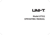 UNI-T UT511 Specification