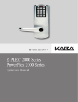 Kaba PowerPlex 2000 Series User manual