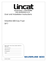 Lincat Silverlink 600 DF7 User And Installation Instructions Manual