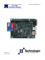 Technologic Systems TS-7250 TS-72 Series User manual