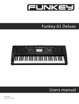 Funkey 61 DELUXE User manual