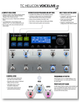 TC-Helicon VOICELIVE 3 Quick Manual