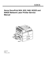 Xerox DocuPrint N40 User manual