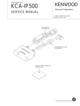 Kenwood KCA-IP500 User manual