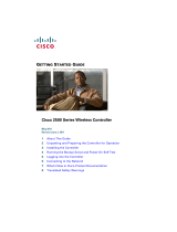 Cisco AIR-CT2504-5-K9 User manual
