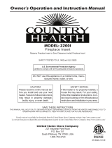 Country Hearth 2200I Owner's Operation And Instruction Manual