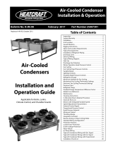 Heatcraft Air-Cooled Condenser Operating instructions